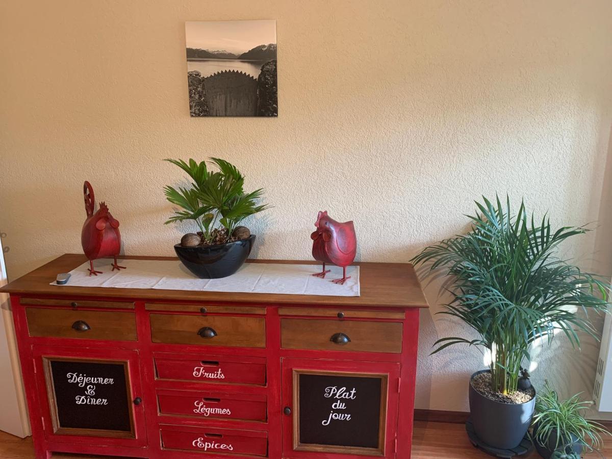 La Gremillette Gourmande Lavaux Apartman Rivaz Kültér fotó