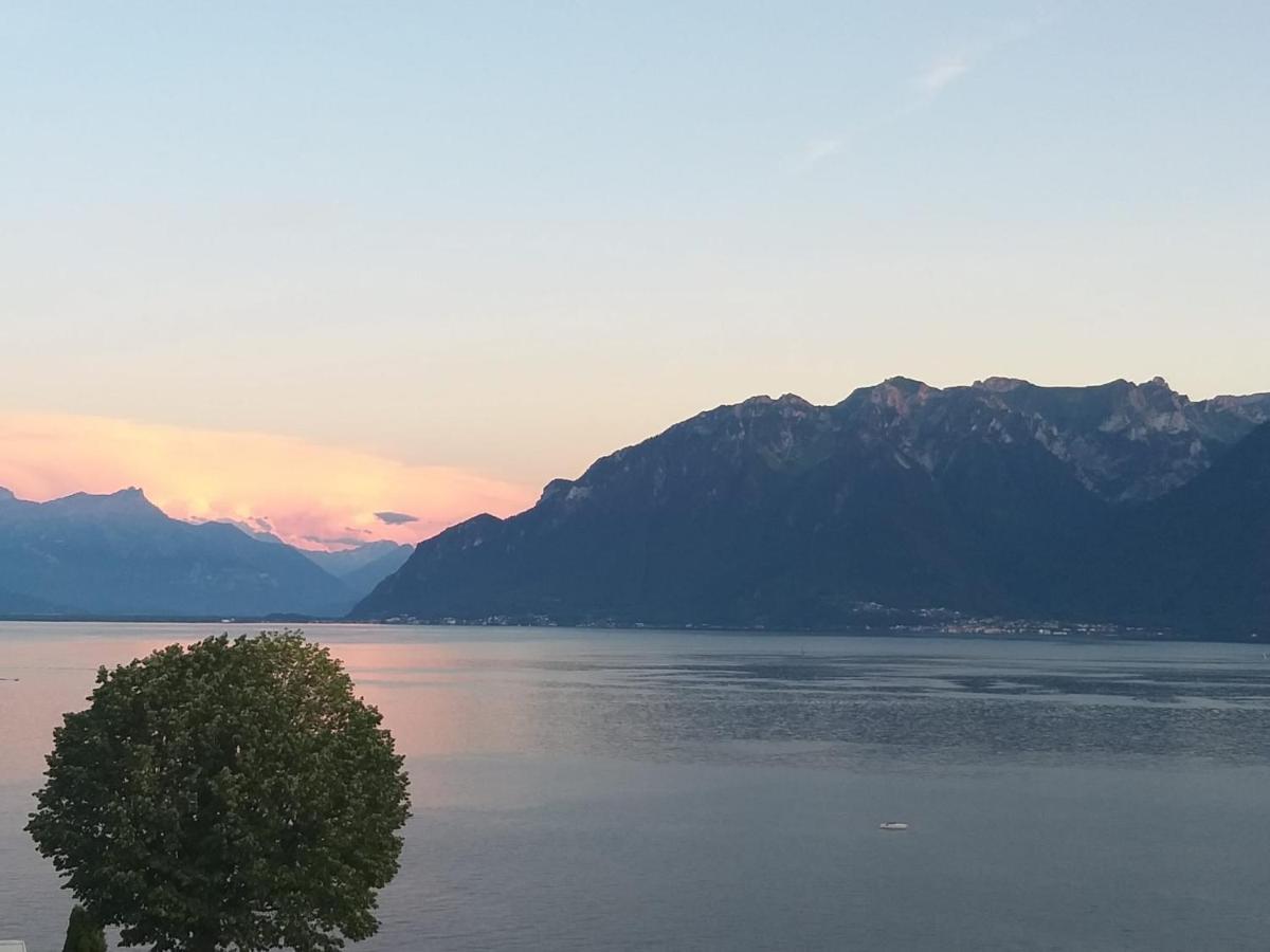 La Gremillette Gourmande Lavaux Apartman Rivaz Kültér fotó